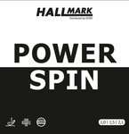 гладкая накладка HALLMARK Power Spin черный