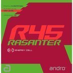 гладкая накладка Pips-in ANDRO Rasanter R45 красный