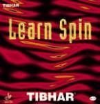 гладкая накладка TIBHAR Learn Spin черный