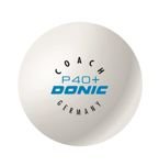пластиковый мяч DONIC Coach P40+ Cell-Free 1шт.