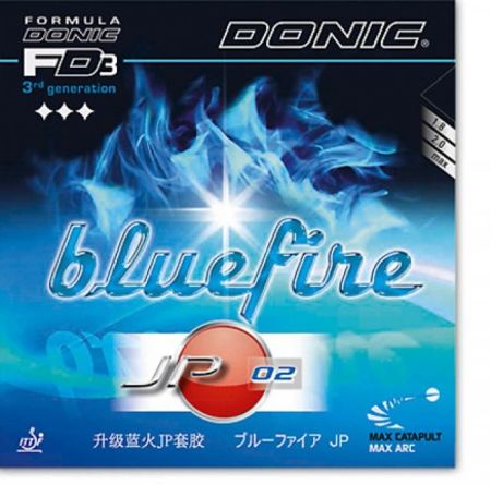 гладкая накладка DONIC Bluefire JP 02 черный