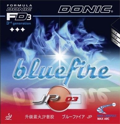 гладкая накладка DONIC Bluefire JP 03 красный