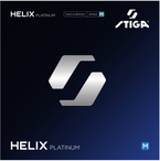гладкая накладка STIGA Helix Platinum M красный