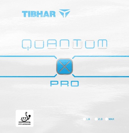 гладкая накладка TIBHAR Quantum X Pro синий