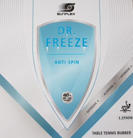 антитопспиновая накладка SUNFLEX Dr Freeze черный