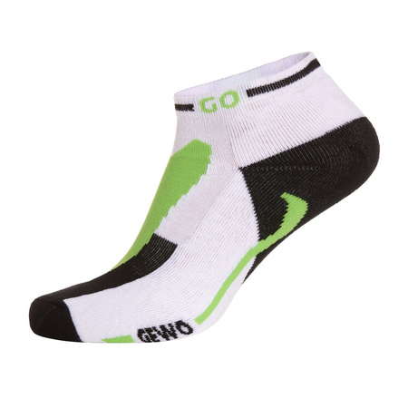 носки GEWO Short Flex III белый с зеленым