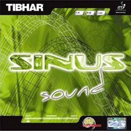 гладкая накладка TIBHAR Sinus Sound черный