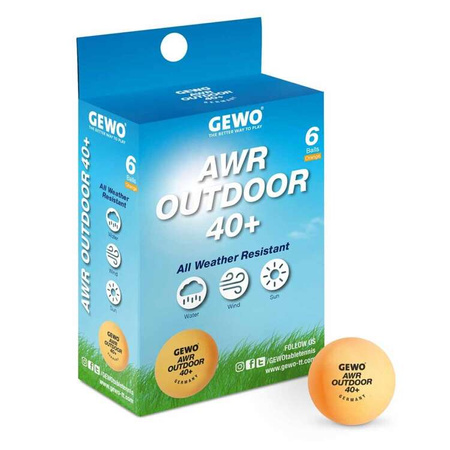 GEWO AWR Outdoor 40+ 6 pcs оранжевый