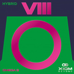 гладкая накладка XIOM Omega VIII Hybrid черный