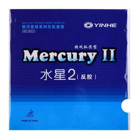 гладкая накладка Milky Way Mercury 2 Soft 	красный 1,9 mm