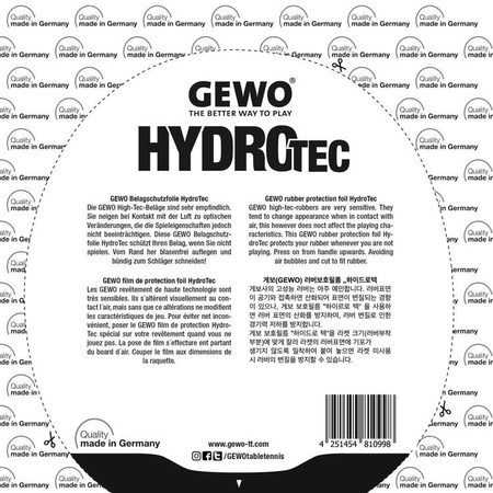 защитная пленка GEWO HydroTec not self-adhesive 