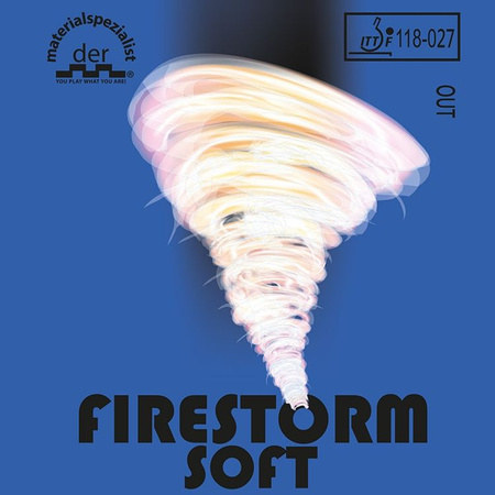 короткие шипы DER MATERIALSPEZIALIST Firestorm Soft красный