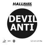 антитопспиновая накладка HALLMARK Devil Anti красный