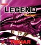 гладкая накладка TIBHAR Legend черный