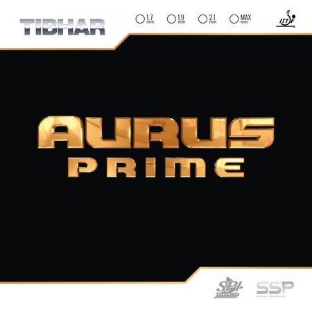 гладкая накладка TIBHAR Aurus Prime красный