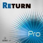 гладкая накладка GEWO Return Pro красный