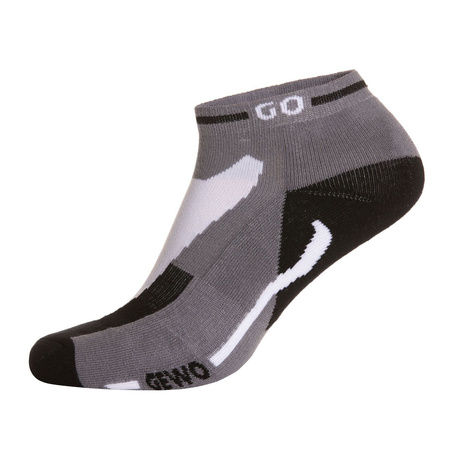 носки GEWO Short Flex III белый с серым