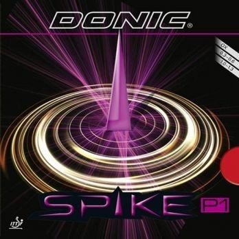 длинные шипы DONIC Spike P1 красный