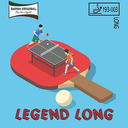 длинные шипы BARNA ORIGINAL Legend Long красный