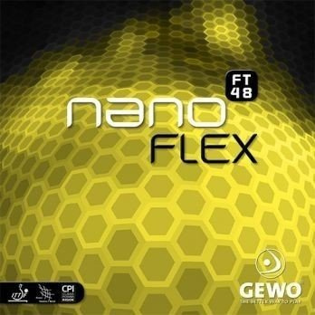 гладкая накладка GEWO nanoFLEX FT 48 красный