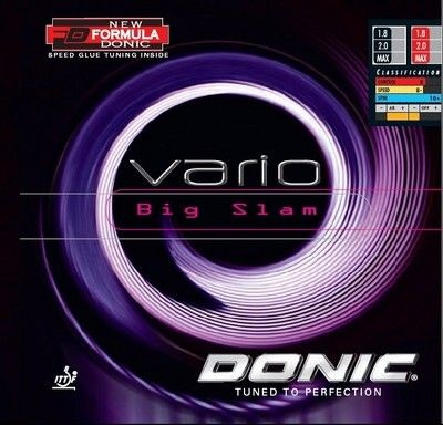 гладкая накладка DONIC Vario Big Slam красный