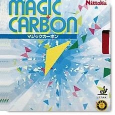 гладкая накладка NITTAKU Magic Carbon черный