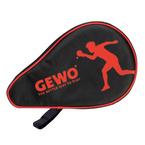 чехол для ракетки GEWO Nova Round  черный с красным