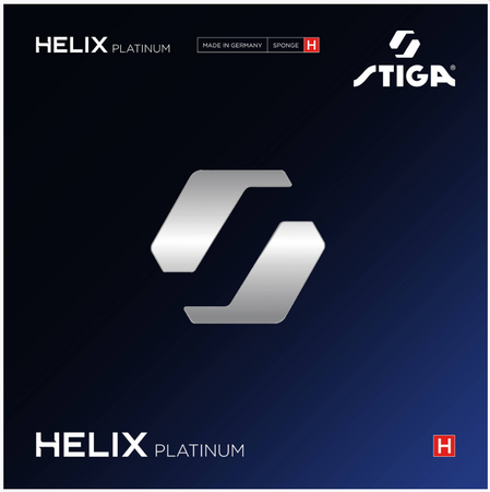гладкая накладка STIGA Helix Platinum H красный