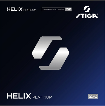 гладкая накладка STIGA Helix Platinum 55 красный