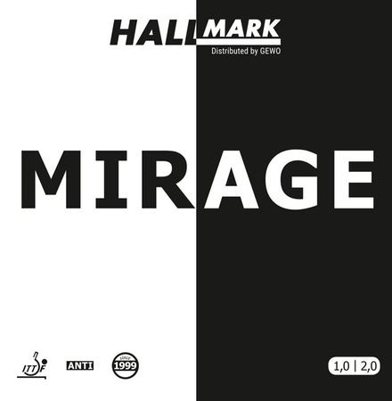 антитопспиновая накладка HALLMARK Mirage черный