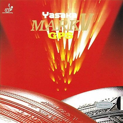 гладкая накладка YASAKA Mark V GPS красный