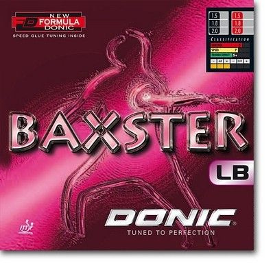 короткие шипы DONIC Baxster LB черный