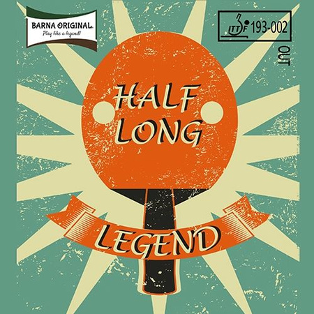 длинные шипы BARNA ORIGINAL Legend Half Long красный