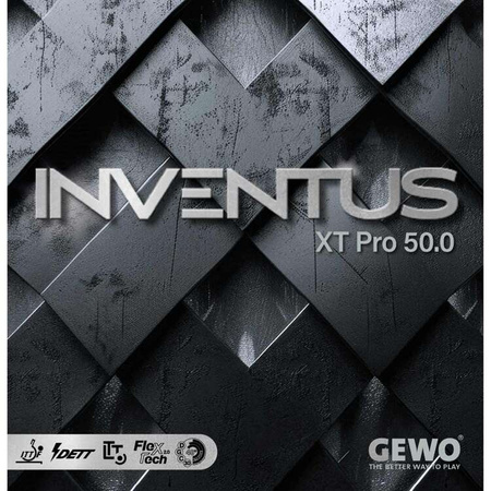 гладкая накладка GEWO Inventus XT Pro 50.0 красный