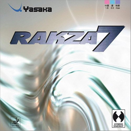 гладкая накладка YASAKA Rakza 7 красный