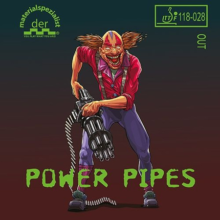 короткие шипы DER MATERIALSPEZIALIST Power Pipes черный