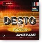 гладкая накладка DONIC Desto F3 BigSlam черный