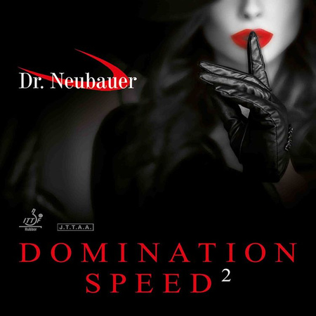 гладкая накладка DR NEUBAUER Domination Speed 2 красный