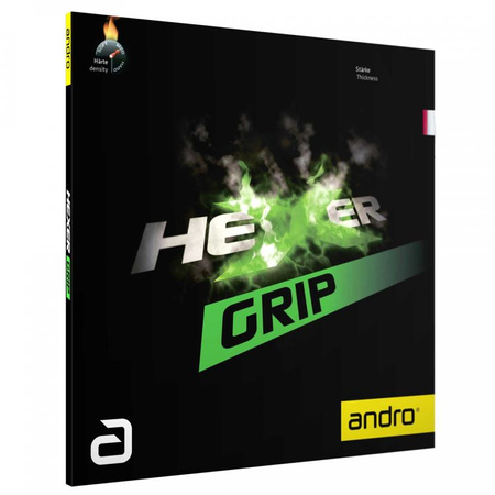 гладкая накладка ANDRO Hexer Grip черный