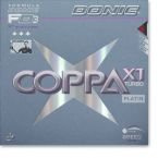 гладкая накладка DONIC Coppa X1 Turbo (Platin) красный