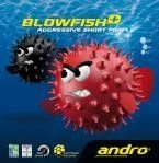 короткие шипы ANDRO Blowfish Plus красный