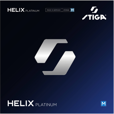гладкая накладка STIGA Helix Platinum M черный