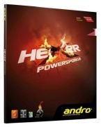 гладкая накладка ANDRO Hexer Powersponge красный