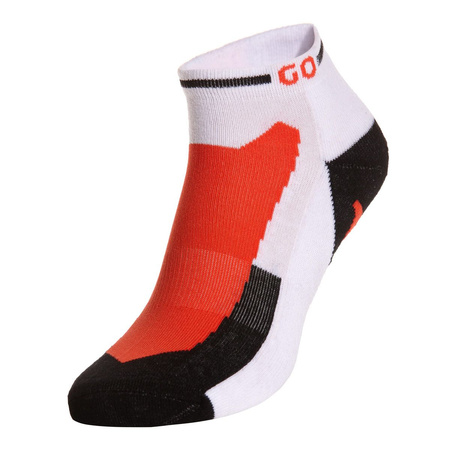 носки GEWO Short Flex III белый с красным