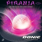 длинные шипы DONIC Piranja CD красный