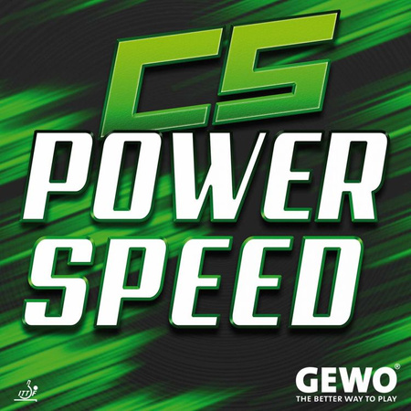 гладкая накладка GEWO CS Powerspeed красный