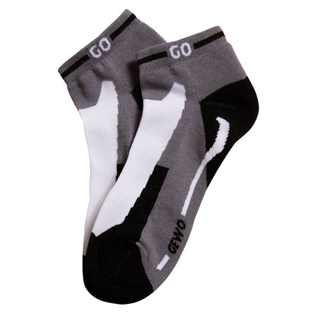 носки GEWO Short Flex III белый с серым