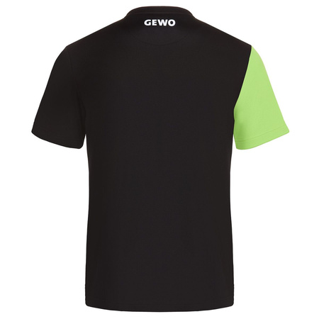 T-shirt GEWO Fondi I черный / салатовый