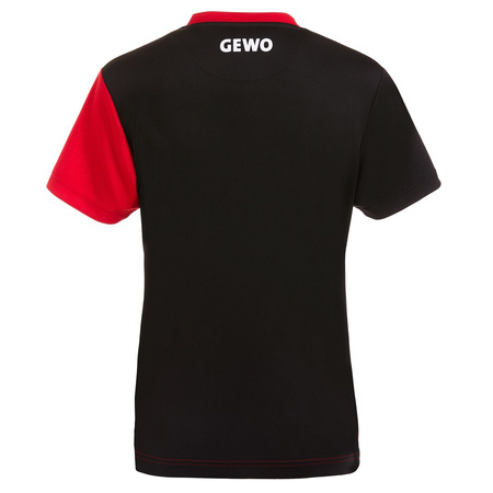 футболка GEWO Shirt Fondi III Lady красный с черным