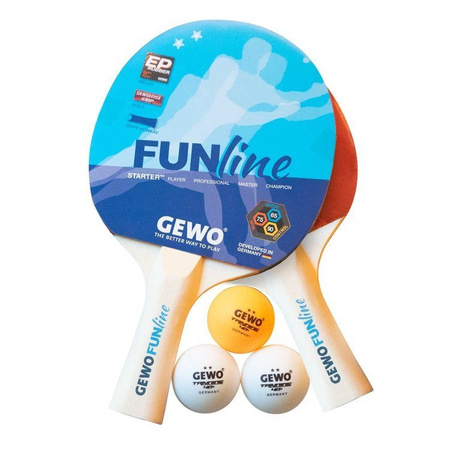 ракетка для настольного тенниса GEWO Double Fun Set